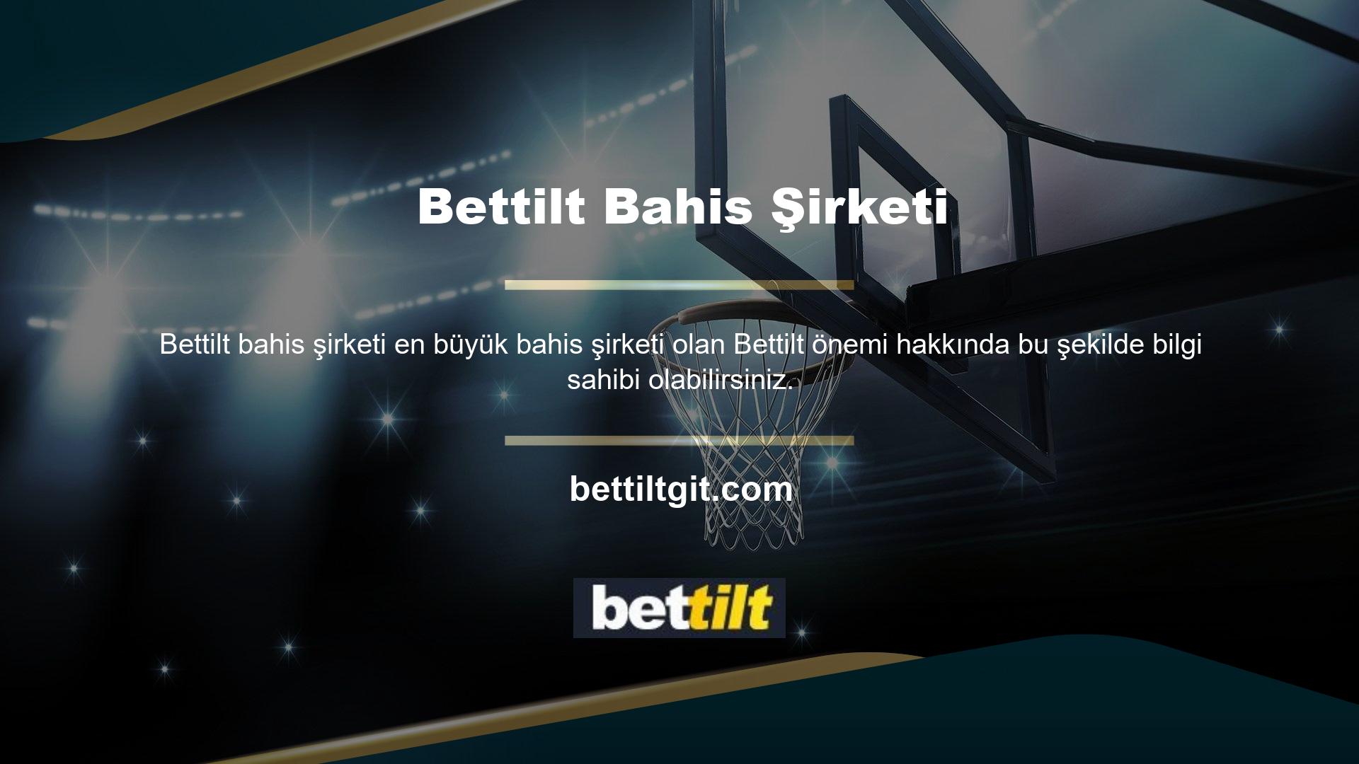 Kaçırılmaması gereken olaylara tanık olduktan sonra pişman olacağınız tek şey Bettilt neden daha önce keşfetmediğiniz veya seçmediğiniz olacaktır