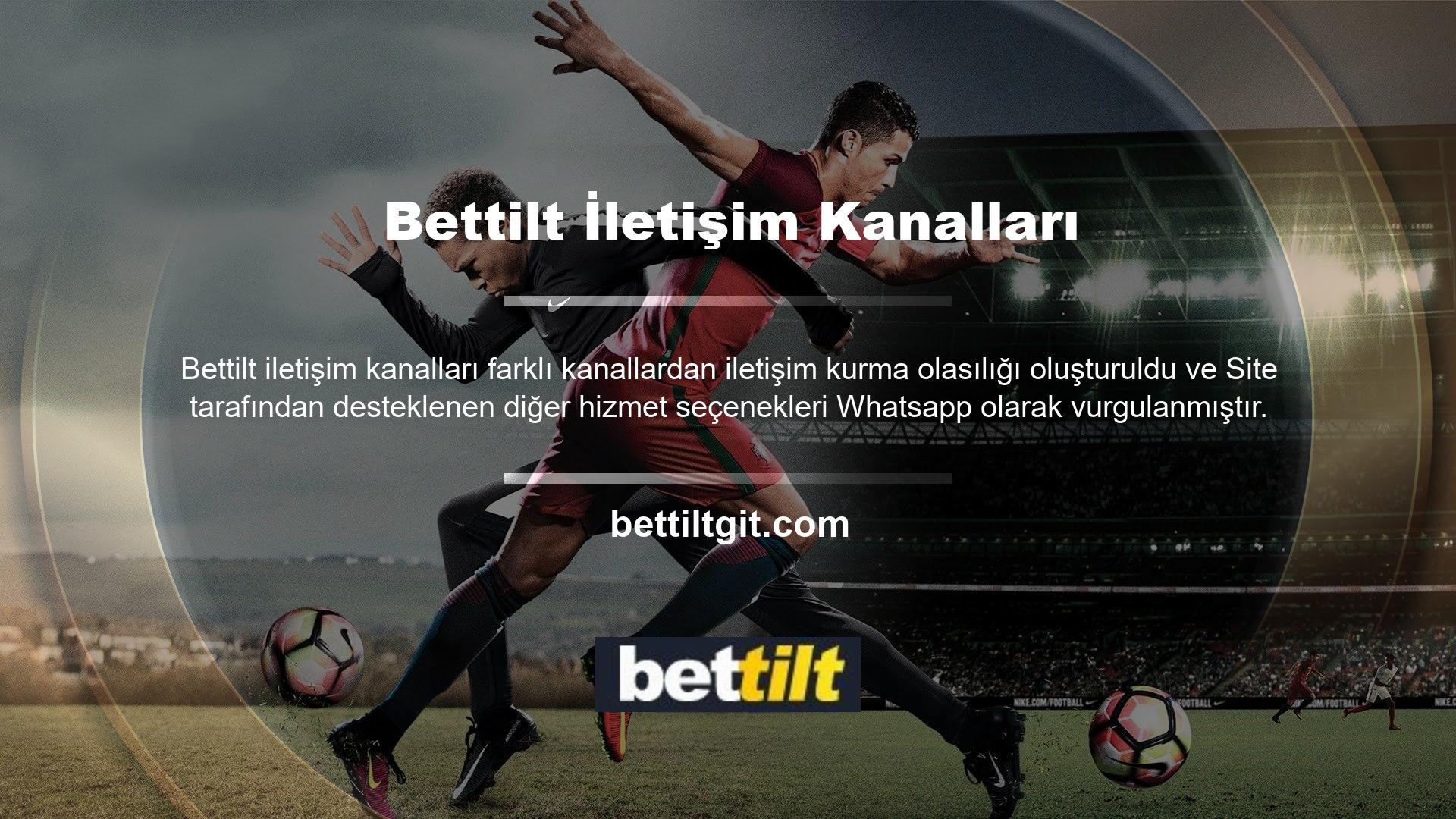 İhtiyacınız olan tüm bilgileri, Whatsapp hattı ve arama özelliği de dahil olmak üzere sitenin ana ekranının yardım bölümünde bulabilirsiniz